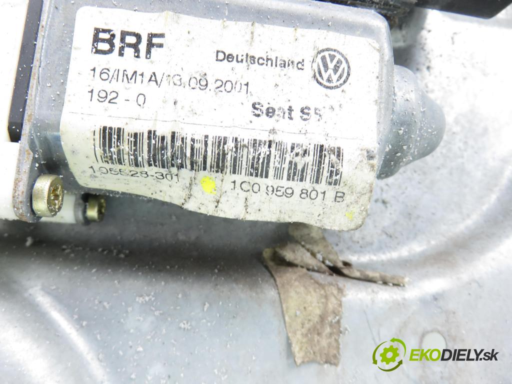 SEAT LEON (1M1) HB 2001 81,00 1.9 TDI - ASV 1896,00 Mechanizmus okien 1C0959801B