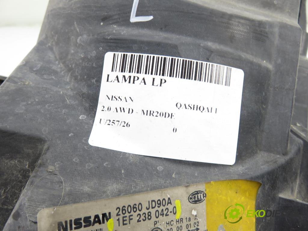 NISSAN QASHQAI / QASHQAI +2 I (J10, JJ10) CROSSOVER 2007 104,00 2.0 AWD - MR20DE 1997,00 Svetlo LP 1EF238042