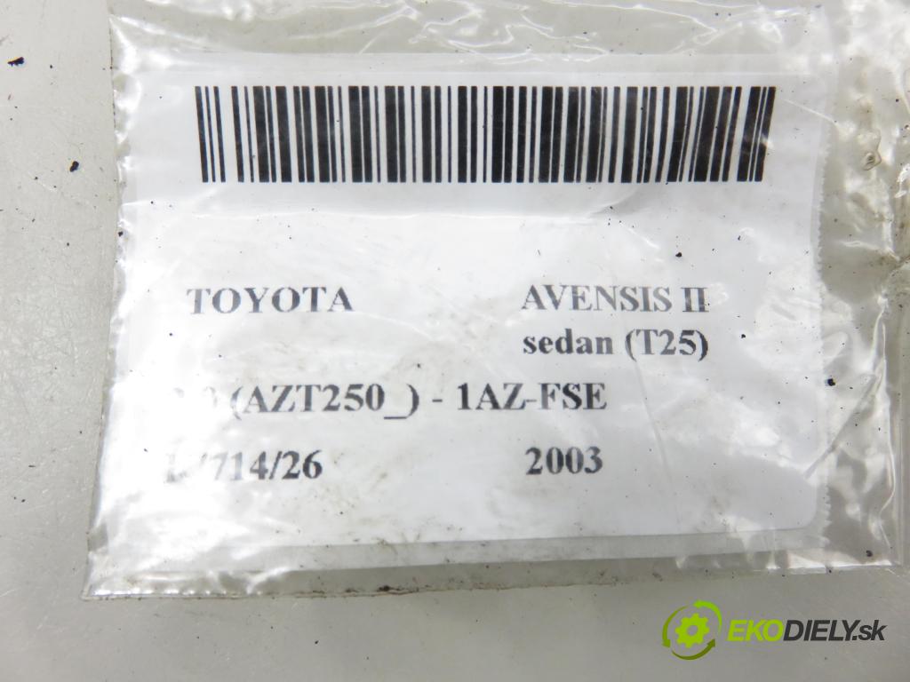 TOYOTA AVENSIS sedan (_T25_) SEDAN 2003 108,00 2.0 (AZT250_) - 1AZ-FSE 1998,00 sonda lambda 8946505120 (Lambda sonda)