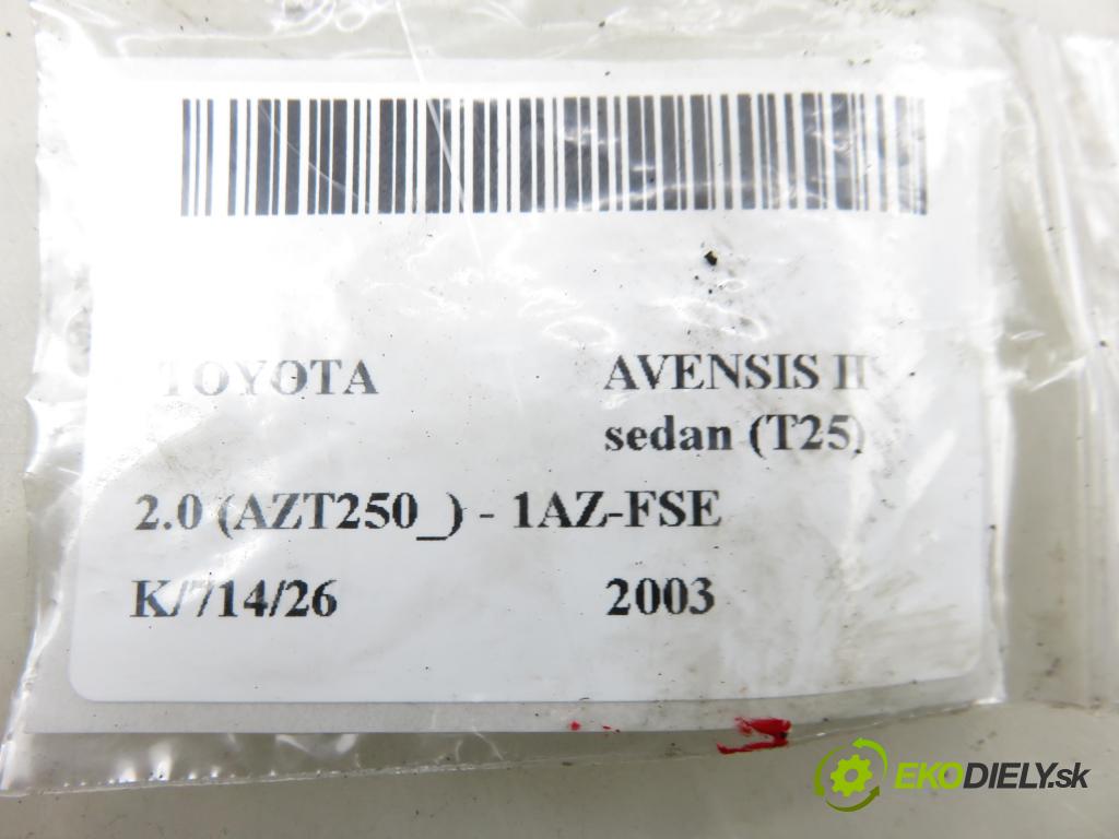 TOYOTA AVENSIS sedan (_T25_) SEDAN 2003 108,00 2.0 (AZT250_) - 1AZ-FSE 1998,00 sonda lambda 8946505100 (Lambda sonda)