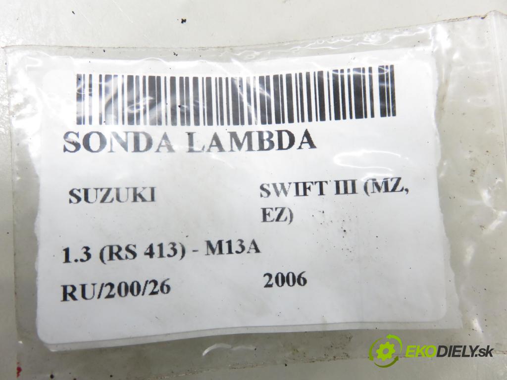 SUZUKI SWIFT III (MZ, EZ) HB 2006 0,00 1.3 4x4 (RS 413) - M13A 1328,00 sonda lambda 1491009032 (Lambda sonda)