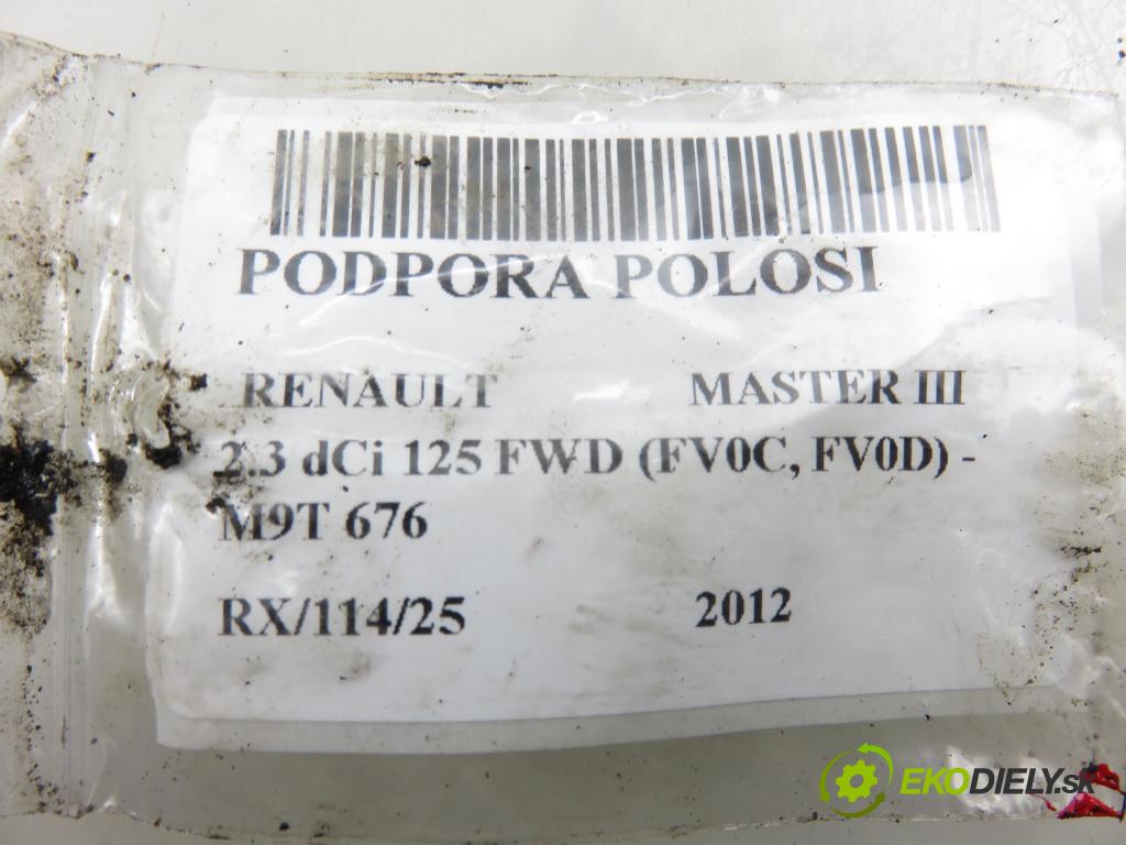 RENAULT MASTER III Skrzynia (FV) FURGON 2012 92,00 2.3 dCi 125 FWD (FV0C, FV0D) - M9T 676 2298,00 podpěra poloosi 8200904226