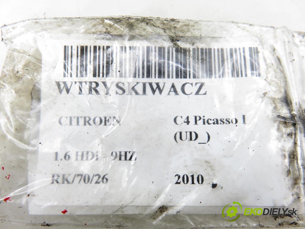 CITROEN C4 Picasso I (UD_) MINIVAN 2010 80,00 1.6 HDi - 9HZ 1560,00 vstrekovač 0445110297 (Vstrekovač paliva)