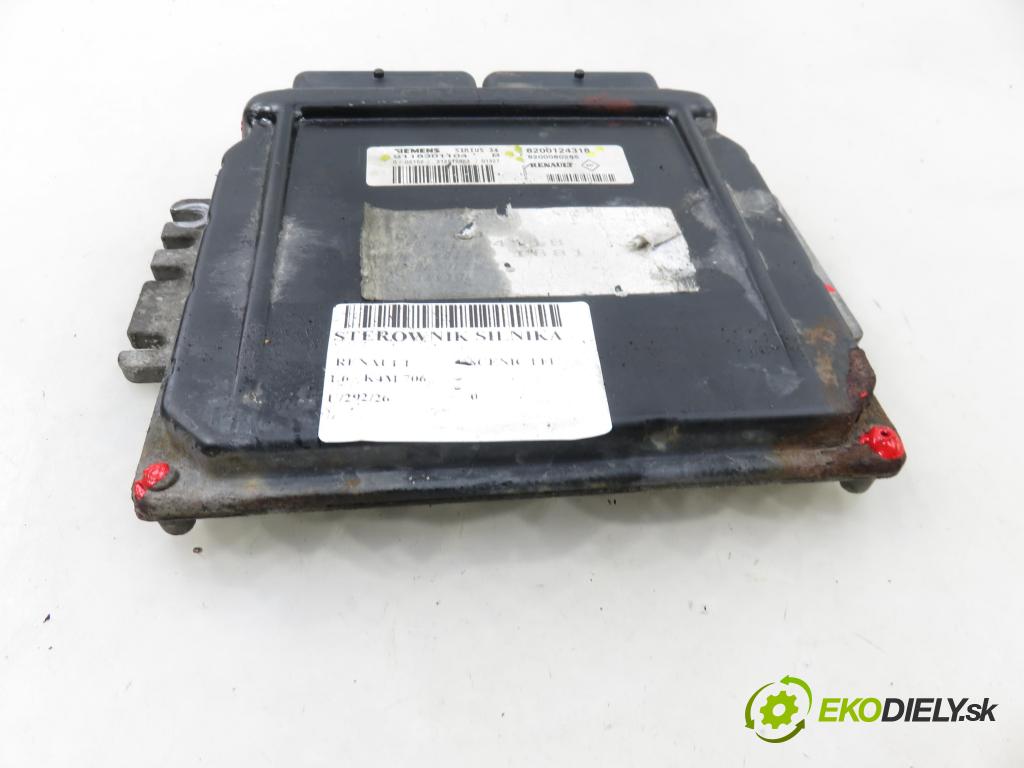 RENAULT SCENIC I (JA0/1_) MINIVAN 2001 79,00 1.6 - K4M 706 1598,00 Riadiaca jednotka Motor 8200124318 ; 8200080285 ; S118301104B