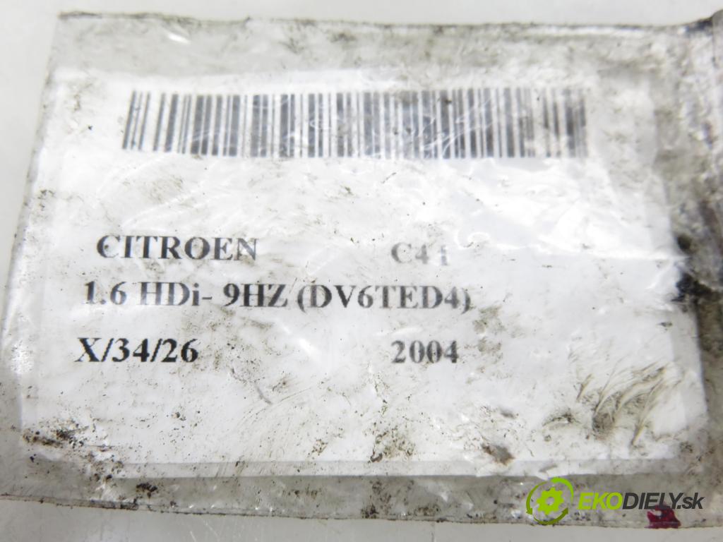 CITROEN C4 I (LC_) HB 2004 80,00 1.6 HDi 109 - 9HZ (DV6TED4) 1560,00 vstrekovač 0445110259 (Vstrekovač paliva)