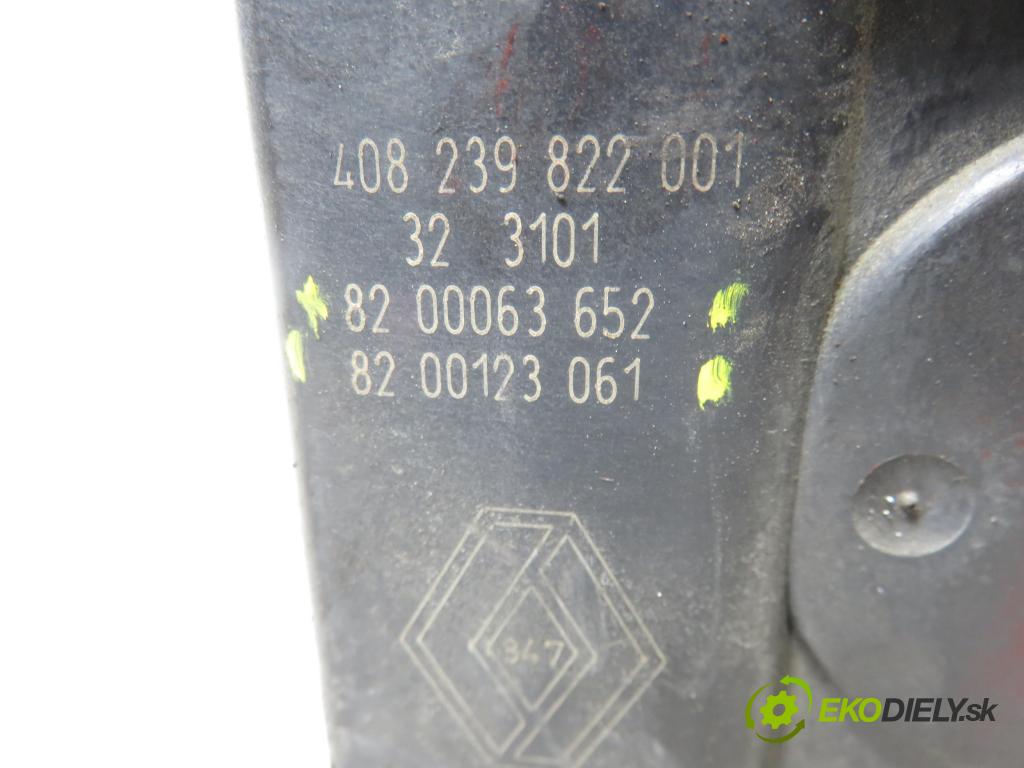 RENAULT SCENIC I (JA0/1_) MINIVAN 2001 79,00 1.6 - K4M 706 1598,00 Škrtiaca klapka 8200063652 ; 8200123061 (Škrtiaca klapka)