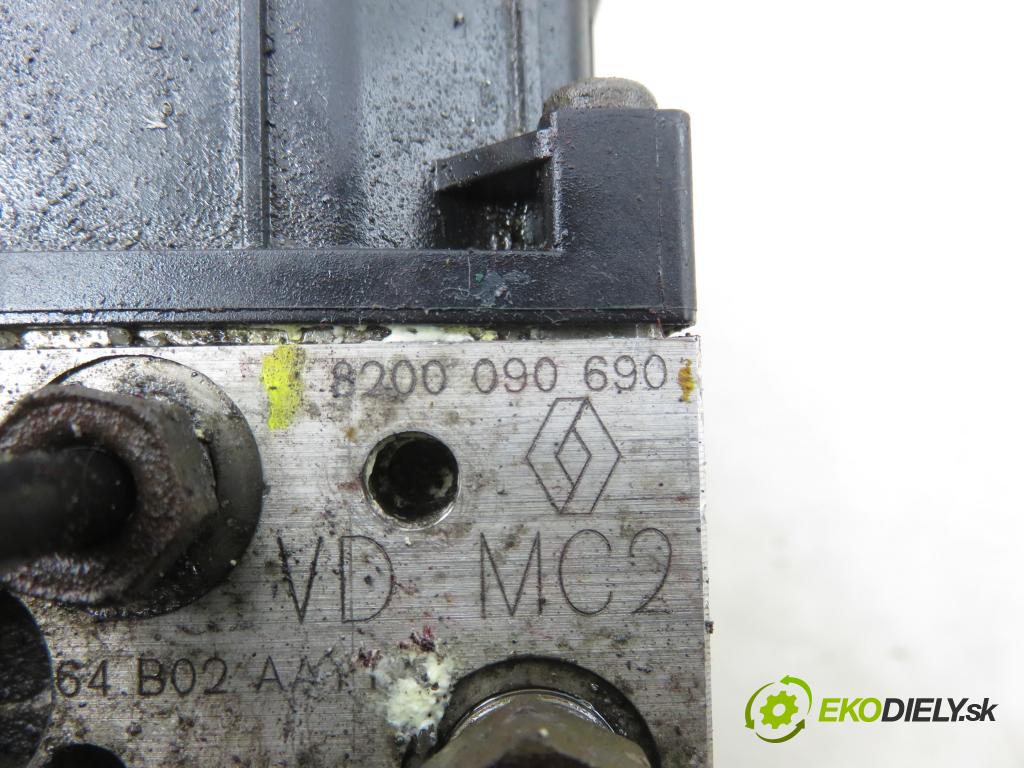 RENAULT SCENIC I (JA0/1_) MINIVAN 2001 79,00 1.6 - K4M 706 1598,00 pumpa ABS 0265950046 ; 0265226107 ; 8200090690 (Pumpa ABS)