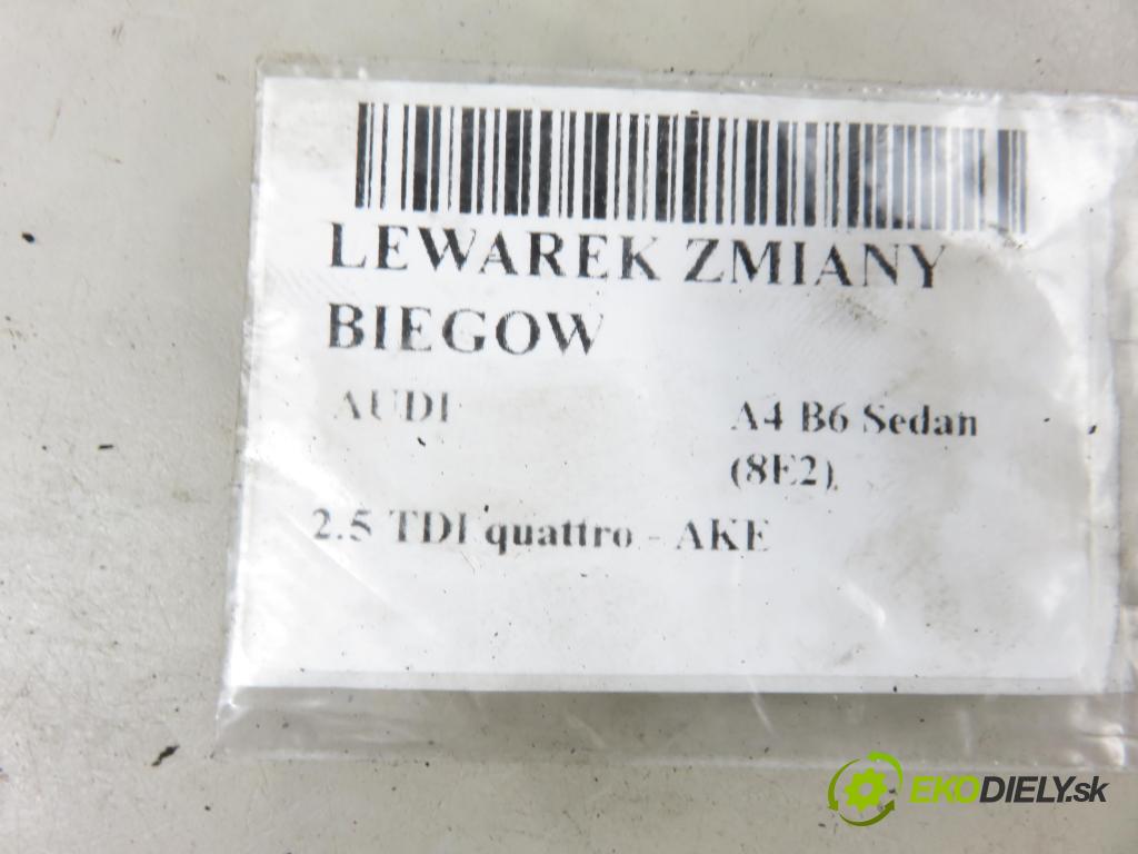 AUDI A4 (8E2, B6) SEDAN 2002 132,00 2.5 TDI quattro - AKE 2496,00 ZVEDÁK: 8E1713111H ; 8E1713041K