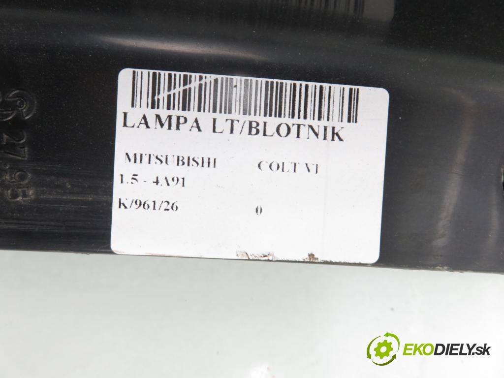 MITSUBISHI COLT VI (Z3_A, Z2_A) HB 2005 80,00 1.5 - 109 4A91 1499,00 světlo levé zadní MR957373