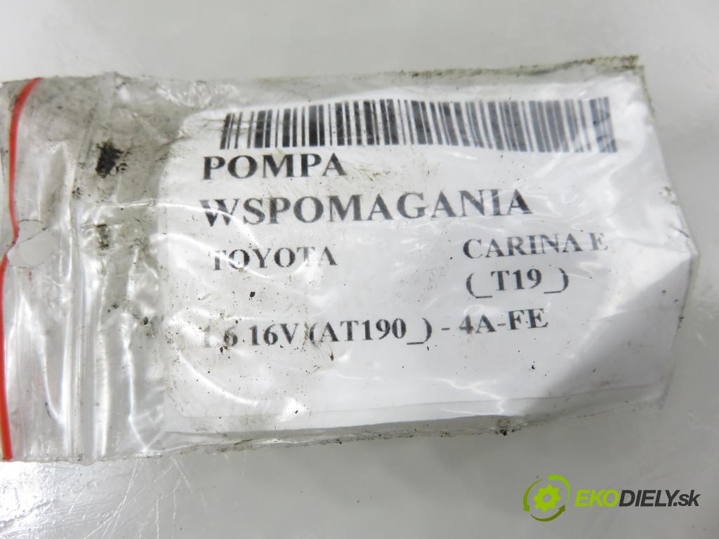 TOYOTA CARINA E (_T19_) SEDAN 1996 78,00 1.6 16V (AT190_) - 4A-FE 1587,00 pumpa servočerpadlo  (Servočerpadlo)