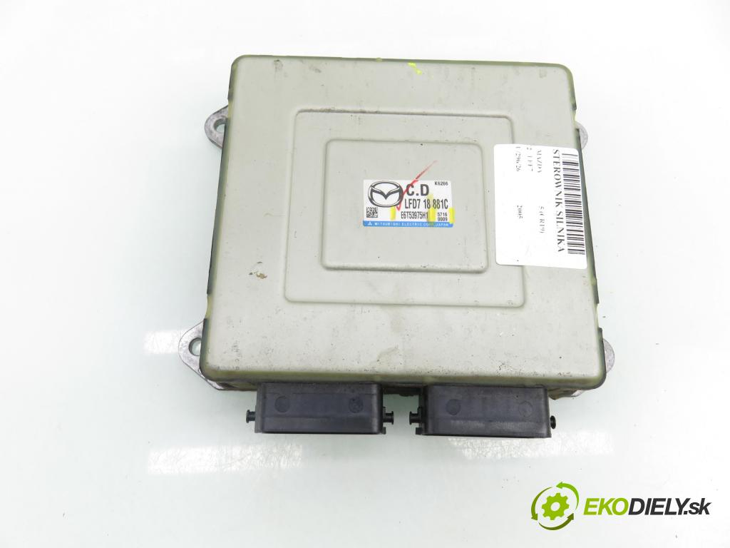 MAZDA 5 (CR19) MINIVAN 2005 107,00 2 - LFF7 1999,00 Riadiaca jednotka Motor E6T53975H1 ; 57160009