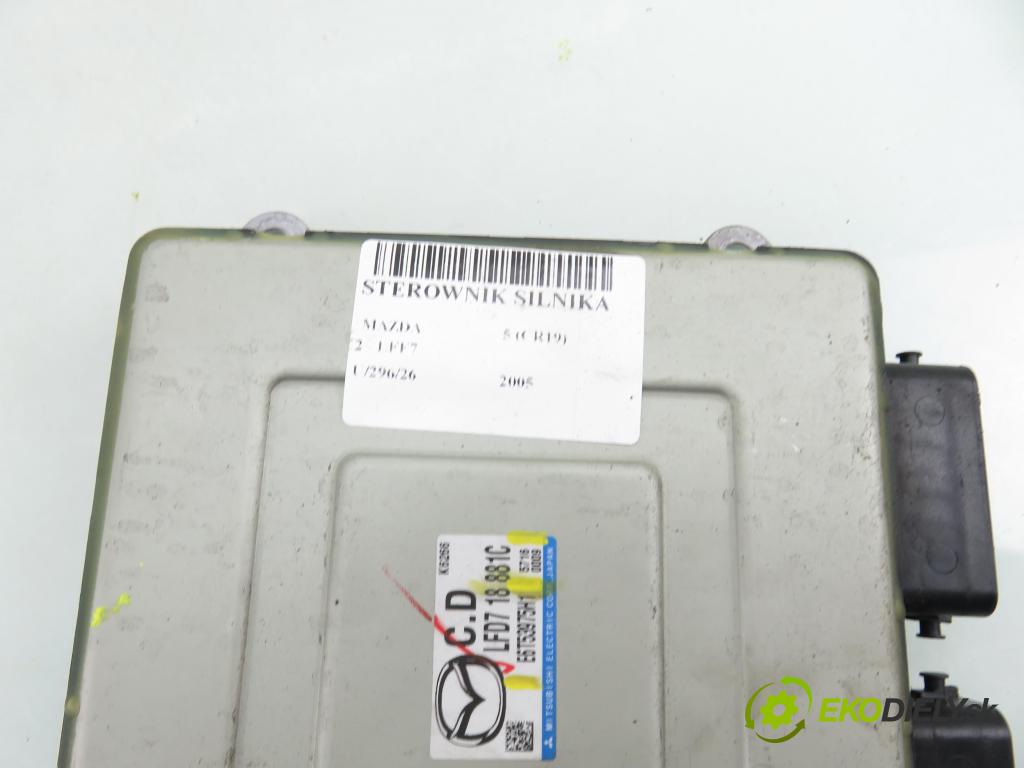 MAZDA 5 (CR19) MINIVAN 2005 107,00 2 - LFF7 1999,00 Riadiaca jednotka Motor E6T53975H1 ; 57160009