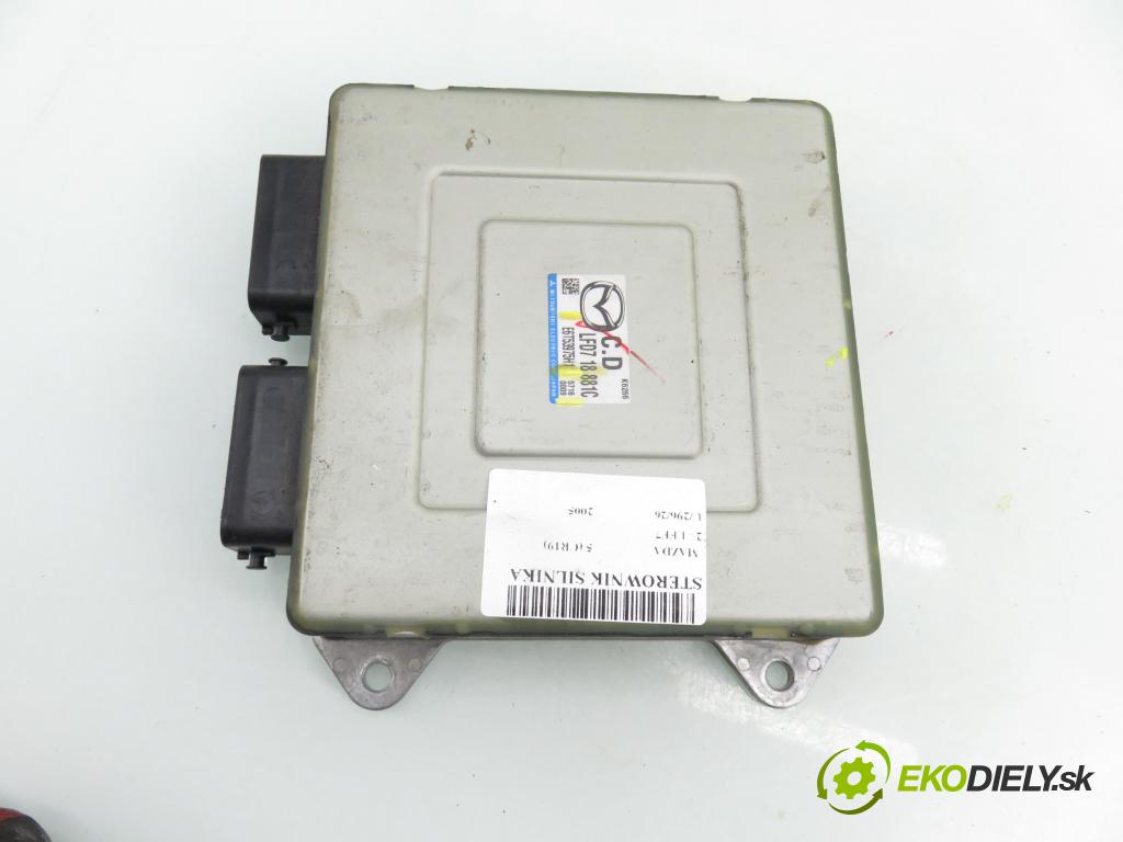 MAZDA 5 (CR19) MINIVAN 2005 107,00 2 - LFF7 1999,00 Riadiaca jednotka Motor E6T53975H1 ; 57160009