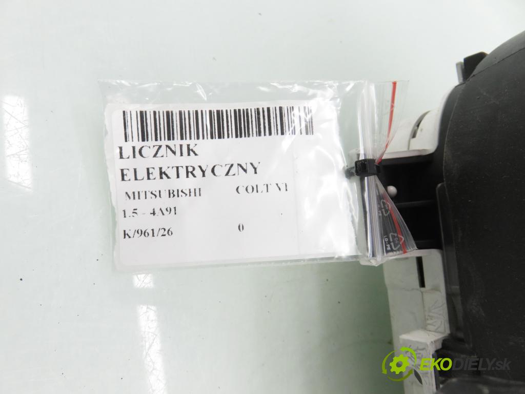 MITSUBISHI COLT VI (Z3_A, Z2_A) HB 2005 80,00 1.5 - 109 4A91 1499,00 prístrojovka elektrický MN148888K