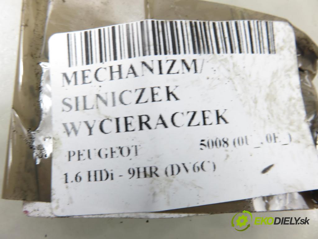 PEUGEOT 5008 (0U_, 0E_) VAN 2010 82,00 1.6 HDi - 9HR (DV6C) 1560,00 Motorček stieračov 3397021289 ; 1397220577