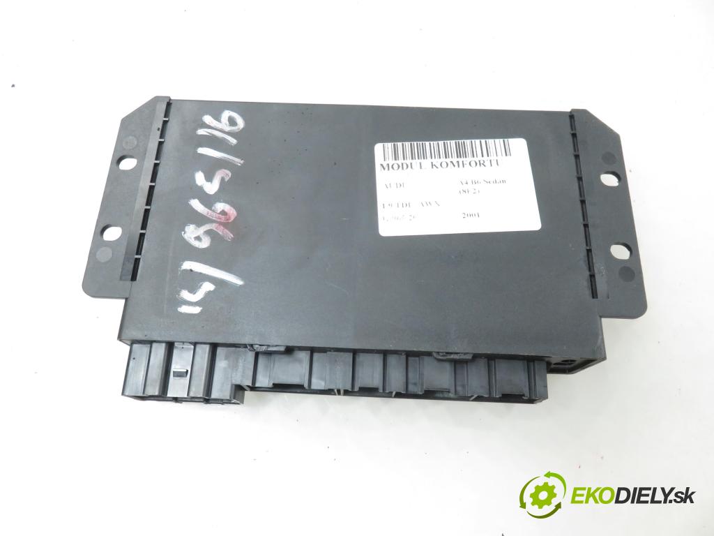 AUDI A4 (8E2, B6) SEDAN 2001 96,00 1.9 TDI PD 130 - AWX 1896,00 MODUL komfortu 8E0959433AF