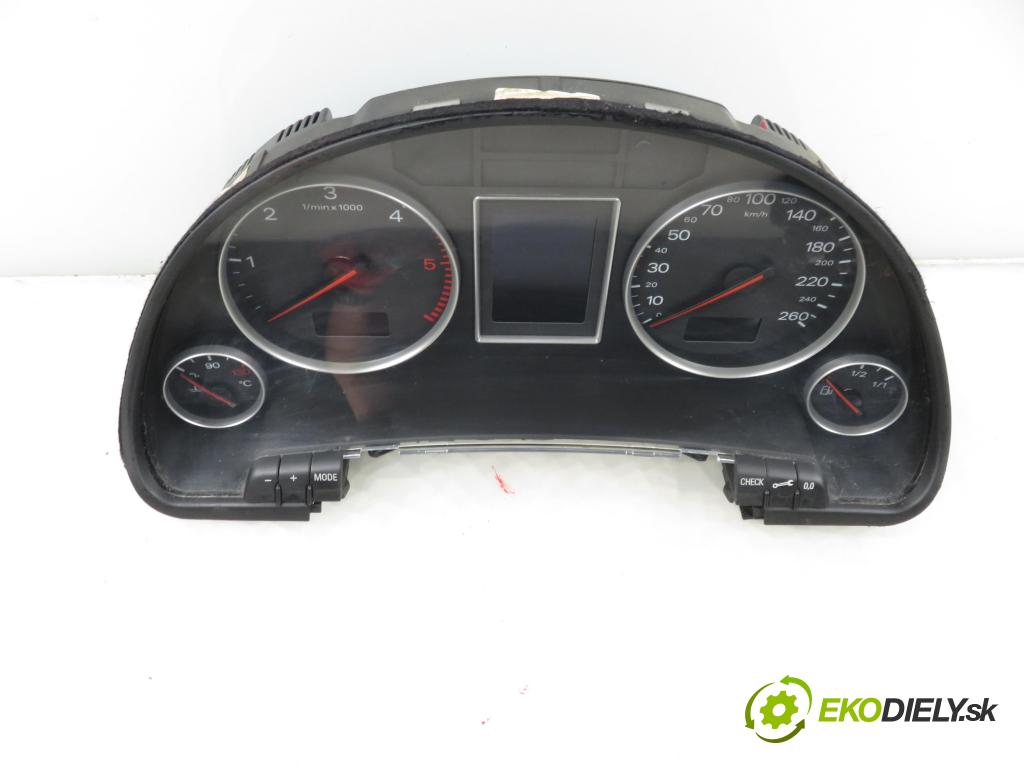 AUDI A4 (8E2, B6) SEDAN 2001 96,00 1.9 TDI - AWX 1896,00 prístrojovka elektrický 8E0920900G ; 0263626020