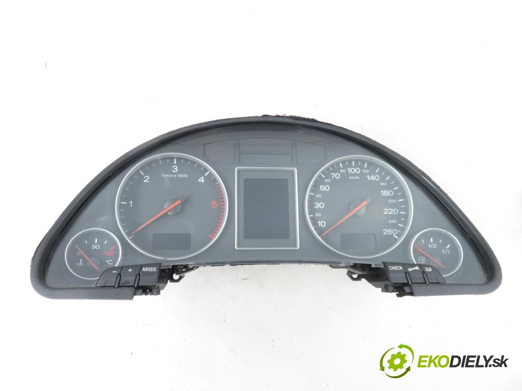 AUDI A4 (8E2, B6) SEDAN 2001 96,00 1.9 TDI - AWX 1896,00 prístrojovka elektrický 8E0920900G ; 0263626020