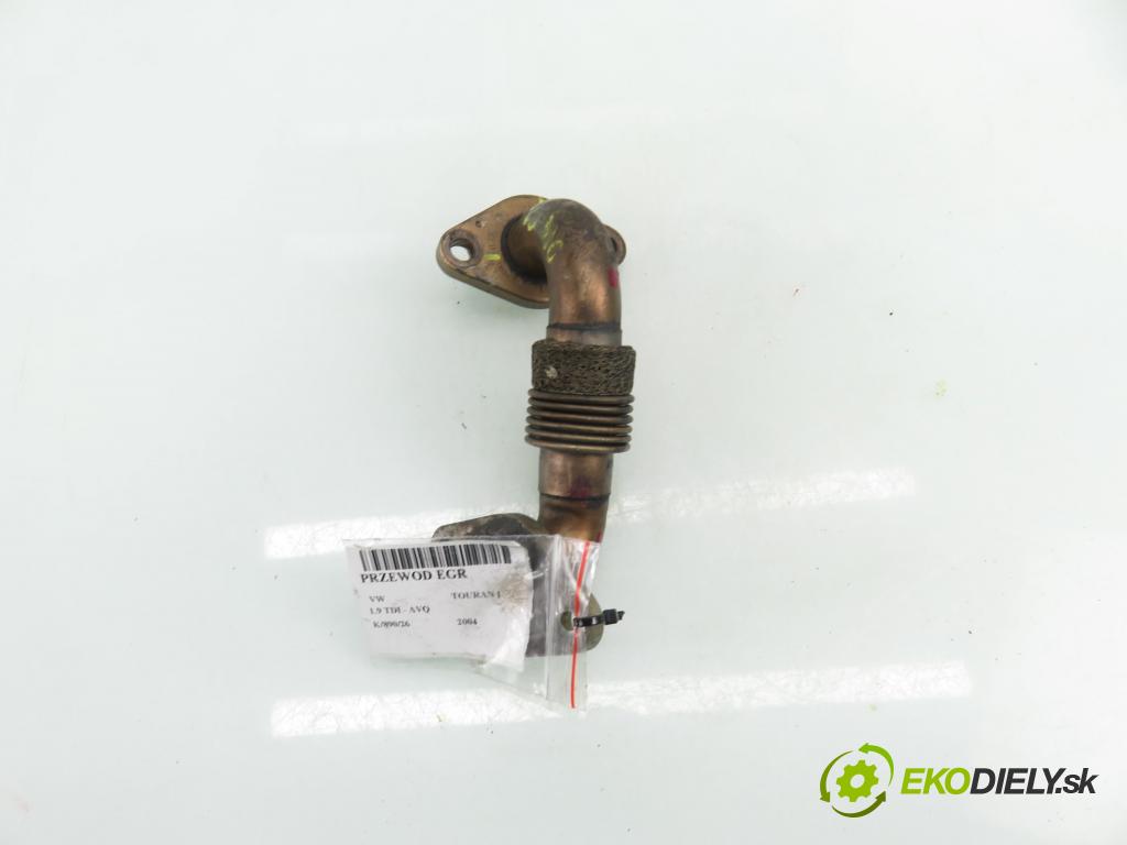VW TOURAN (1T1, 1T2) MINIVAN 2004 74,00 1.9 TDI - AVQ 1896,00 rúrka EGR 038131521BQ