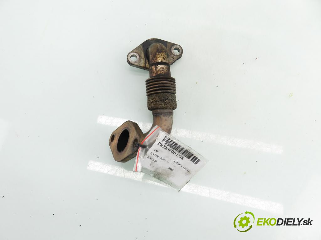 VW GOLF V (1K1) HB 2005 66,00 1.9 TDI - BRU 1896,00 rúrka EGR 038131521BQ