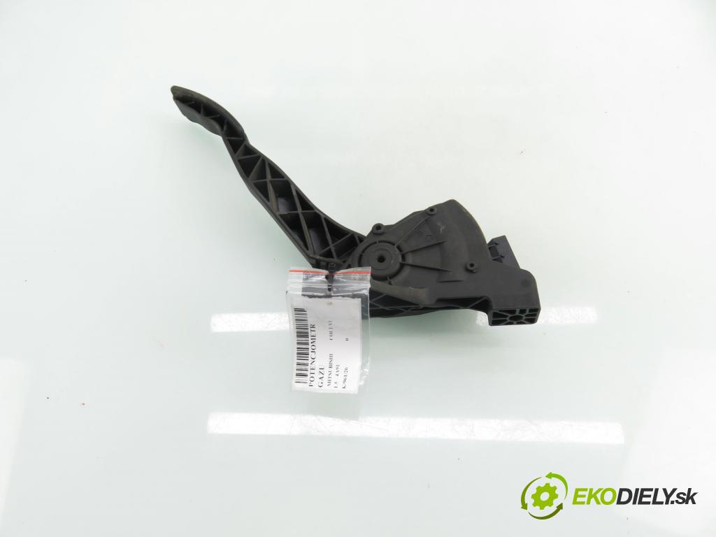 MITSUBISHI COLT VI (Z3_A, Z2_A) HB 2005 80,00 1.5 - 109 4A91 1499,00 potenciometr plynového pedálu MN125792 (Potenciometr plynového pedálu)