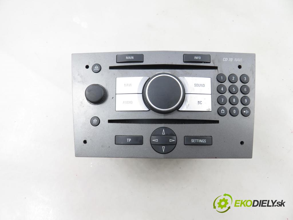OPEL ASTRA H Kombi (A04) KOMBI 2006 77,00 1.6 - Z 16 XE1 1598,00 RADIO 13188465 ; 383555646
