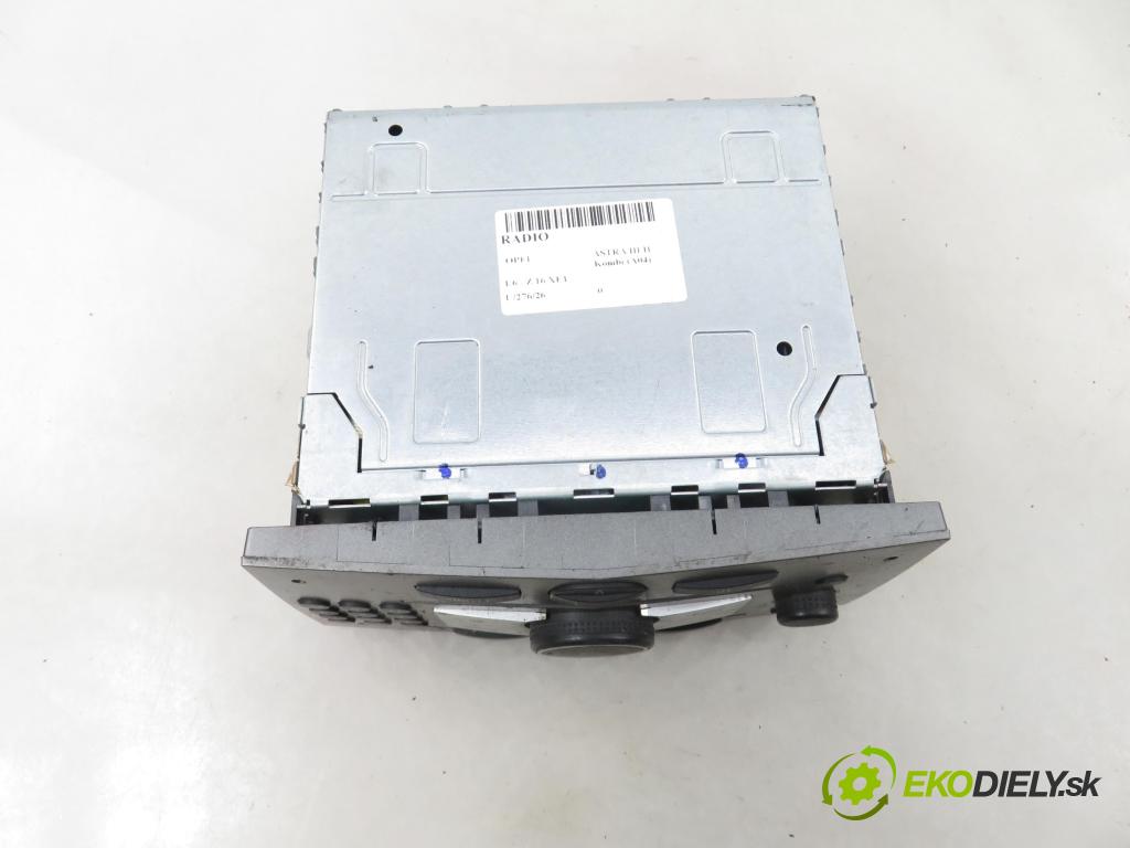 OPEL ASTRA H Kombi (A04) KOMBI 2006 77,00 1.6 - Z 16 XE1 1598,00 RADIO 13188465 ; 383555646