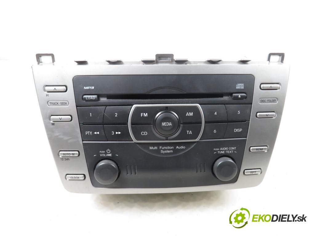 MAZDA 6 Hatchback (GH) LIFTBACK 2009 136,00 2.2 MZR-CD - R2AA 2184,00 RADIO CD GS1D669R0C