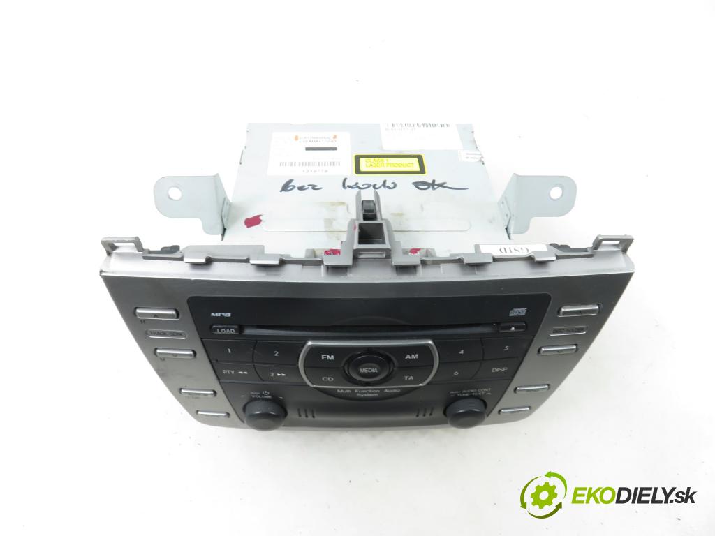 MAZDA 6 Hatchback (GH) LIFTBACK 2009 136,00 2.2 MZR-CD - R2AA 2184,00 RADIO CD GS1D669R0C
