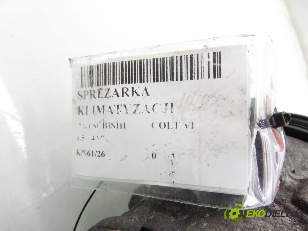 MITSUBISHI COLT VI (Z3_A, Z2_A) HB 2005 80,00 1.5 - 4A91 1499,00 KOMPRESOR: klimatizácie 4472209683 (Kompresor klimatizácie)