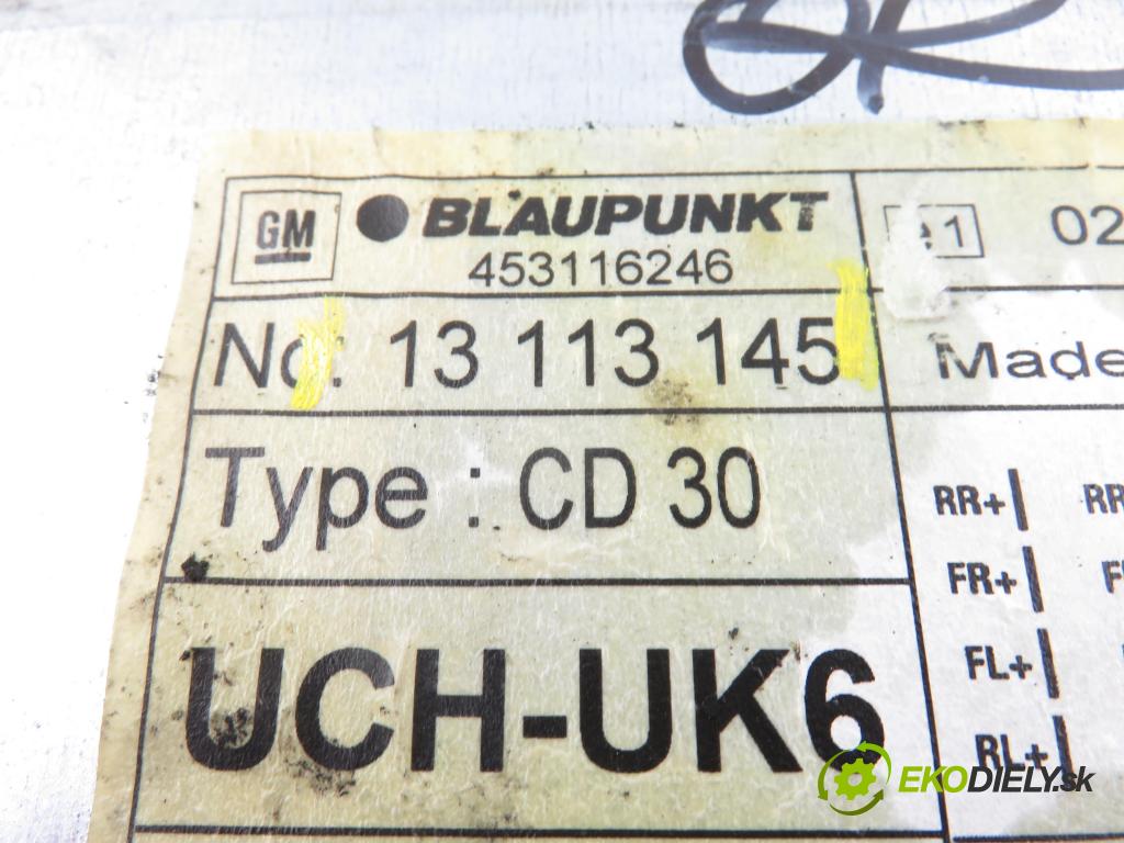 OPEL ASTRA H (A04) HB 2005 59,00 1.7 CDTI - Z 17 DTL 1686,00 RADIO CD 13113145 ; 13111165