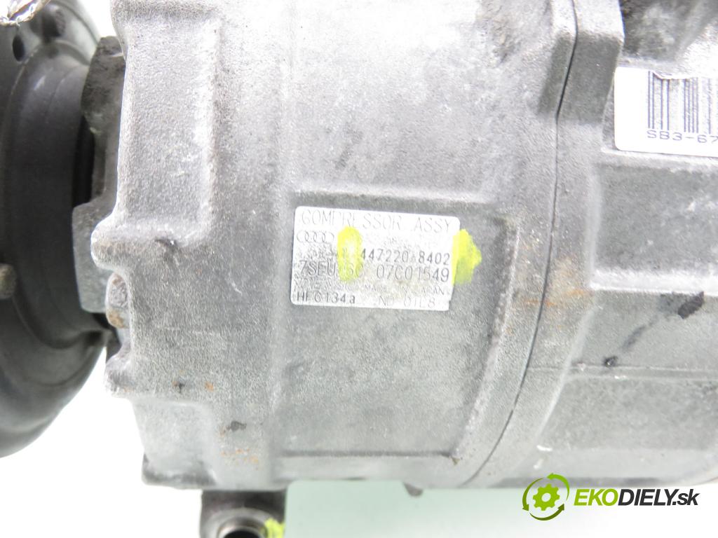 AUDI A4 (8E2, B6) SEDAN 2001 96,00 1.9 TDI - AWX 1896,00 KOMPRESOR: klimatizace 4472208402 (Kompresor klimatizace)