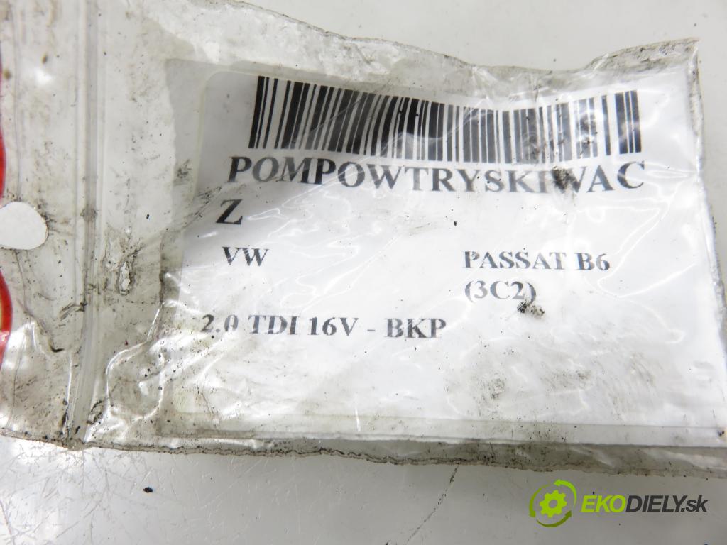 VW PASSAT B6 (3C2) SEDAN 2007 103,00 2.0 TDI 16V - BKP 1968,00 Vstrekovač 03G130073S (Vstrekovač paliva)