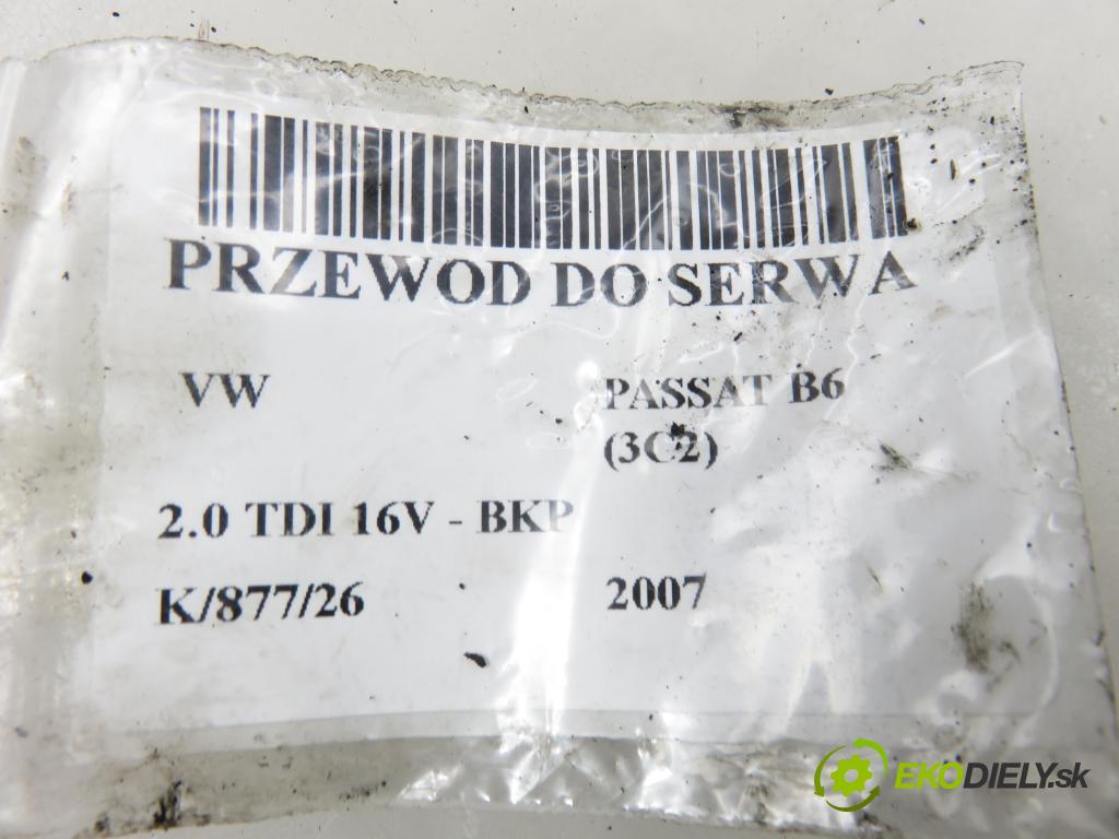 VW PASSAT B6 (3C2) SEDAN 2007 103,00 2.0 TDI 16V - BKP 1968,00 rúrka do serva 3C0612041H