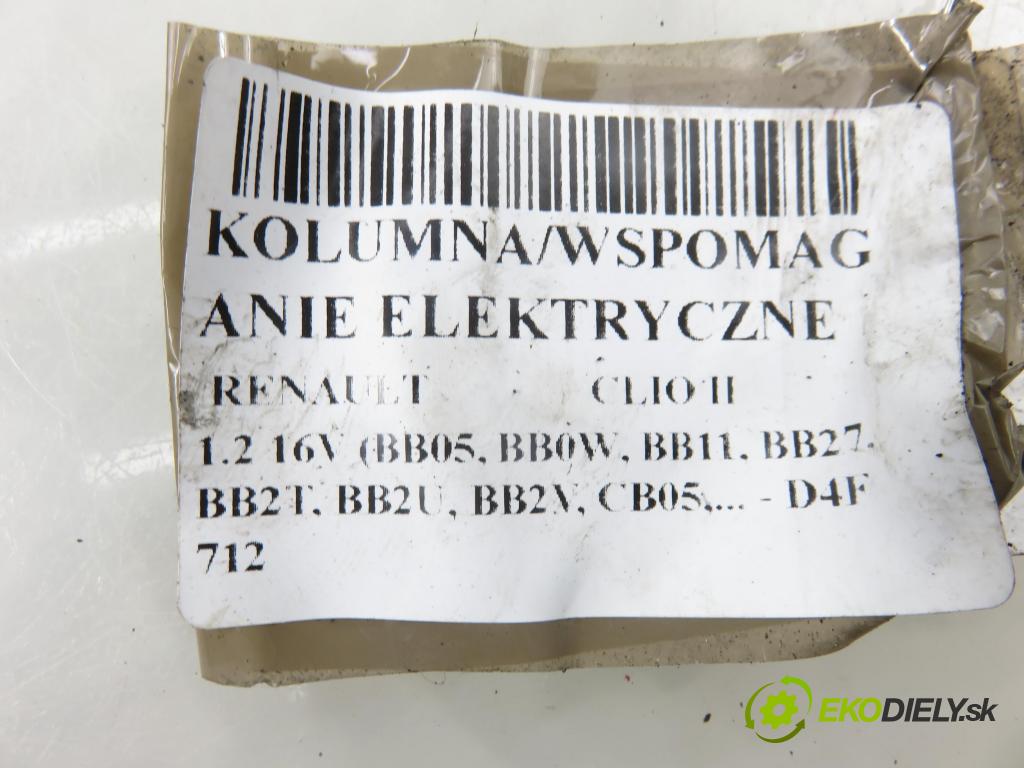 RENAULT CLIO II (BB_, CB_) HB 2001 55,00 1.2 16V 75 - D4F 712 1149,00 SLOUPEC / PODPORA elektrický 8200061924A