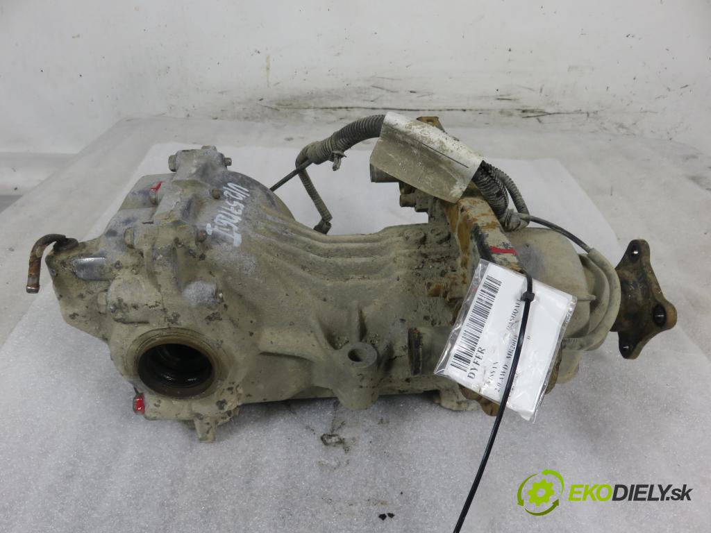 NISSAN QASHQAI / QASHQAI +2 I (J10, JJ10) CROSSOVER 2007 104,00 2.0 AWD - MR20DE 1997,00 ,diferenciál 1CAO ; R11B