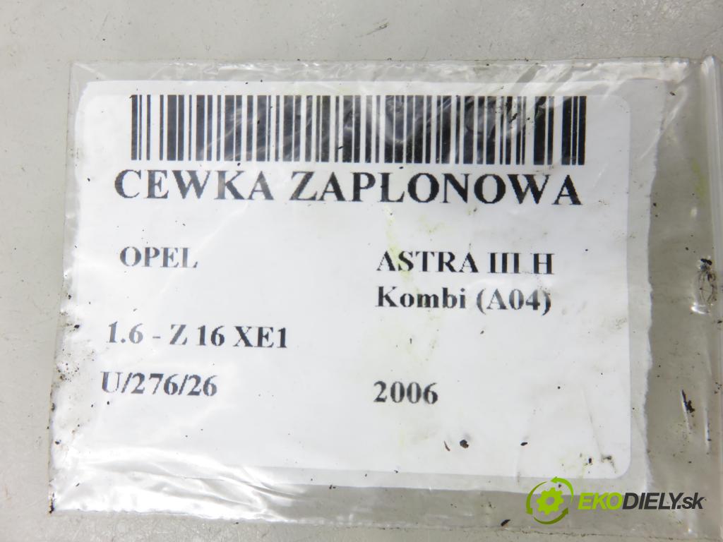 OPEL ASTRA H Kombi (A04) KOMBI 2006 77,00 1.6 - Z 16 XE1 1598,00 Cievka zapaľovacia 5DA193175331