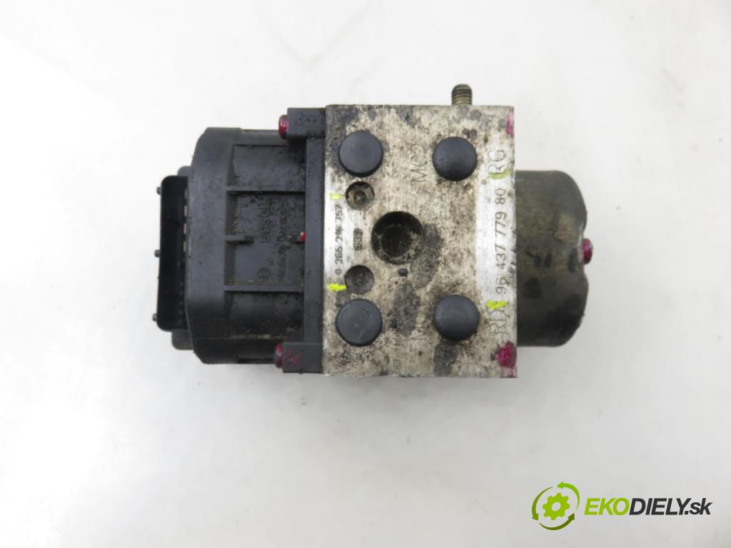PEUGEOT 307 (3A/C) HB 2001 66,00 2.0 HDi 90 - RHY (DW10TD) 1997,00 Pumpa ABS 0273004562 ; 9643777980 ; 0265216757 (Pumpa ABS)