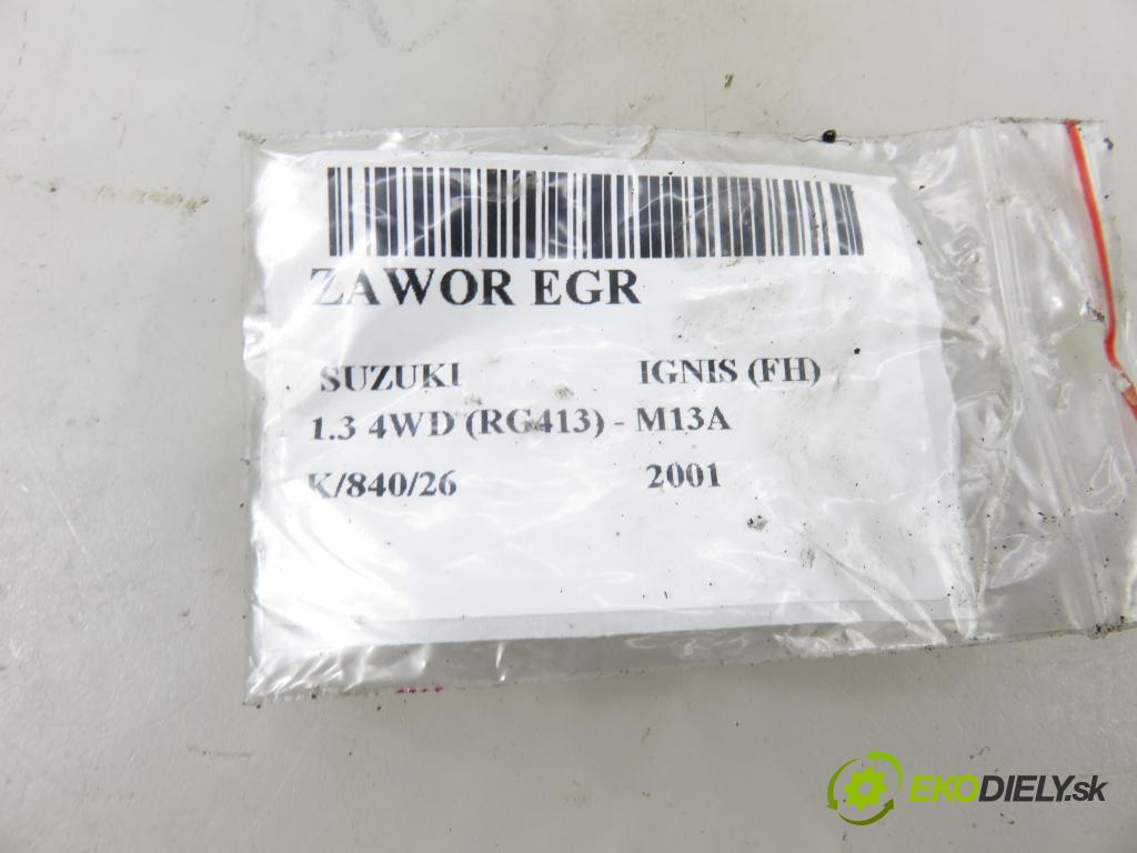 SUZUKI IGNIS (FH) HB 2001 61,00 1.3 4WD (RG413) - M13A 1328,00 VENTIL EGR