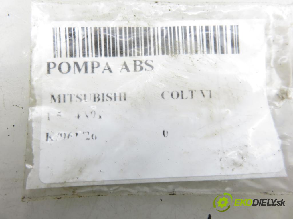 MITSUBISHI COLT VI (Z3_A, Z2_A) HB 2005 80,00 1.5 - 109 4A91 1499,00 pumpa ABS MN116161 ; A4544200975 ; 0265201502 (Pumpa ABS)