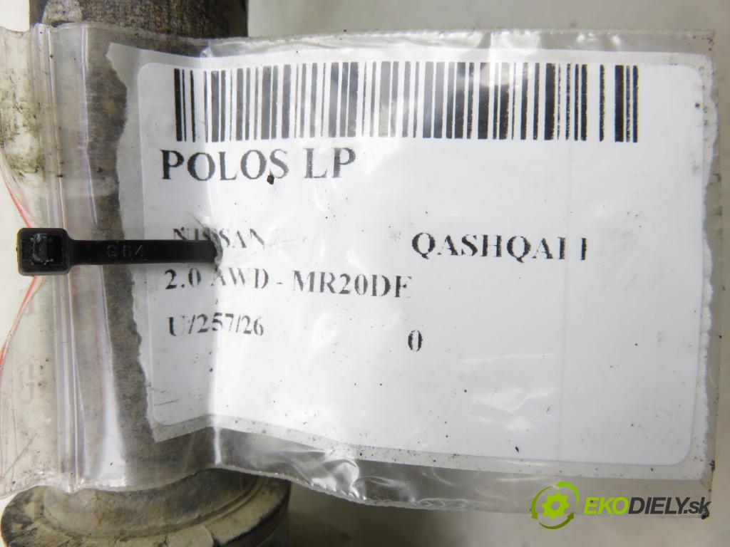 NISSAN QASHQAI / QASHQAI +2 I (J10, JJ10) CROSSOVER 2007 104,00 2.0 AWD - MR20DE 1997,00 poloos LP