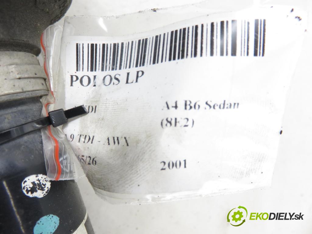AUDI A4 (8E2, B6) SEDAN 2001 96,00 1.9 TDI PD 130 - AWX 1896,00 Poloos LP 8E0407271S
