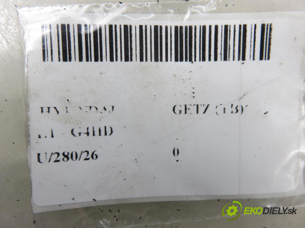 HYUNDAI GETZ (TB) HB 2003 46,00 1.1 - G4HD 1086,00 rameno LP
