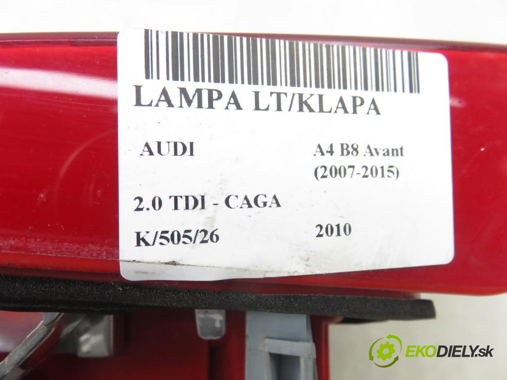 AUDI A4 Avant (8K5, B8) KOMBI 2010 105,00 2.0 TDI - CAGA 1968,00 Svetlo ľavé zadné kufor 21969006