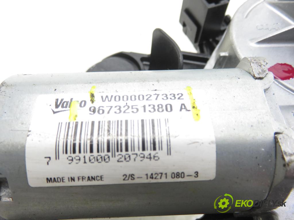 PEUGEOT 208 I (CA_, CC_) HB 2013 88,00 1.6 VTI - 5FS (EP6C) 1598,00 motorek stěrače ZADNÍ: 9673251380 ; W000027332
