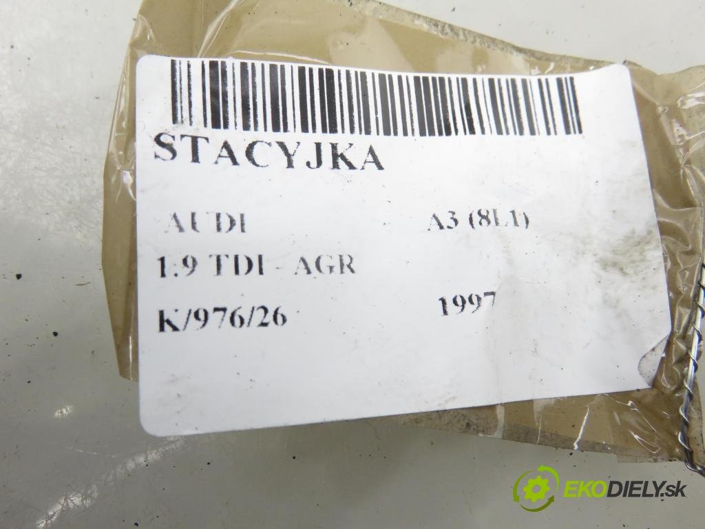 AUDI A3 (8L1) HB 1997 66,00 1.9 TDI - AGR 1896,00 spínačka 1J0419959 (Spínací skříňka)