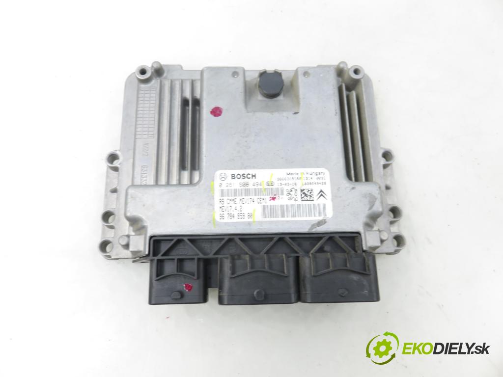 PEUGEOT 208 I (CA_, CC_) HB 2013 88,00 1.6 - 5FS (EP6C) 1598,00 Riadiaca jednotka Motor 9678495980 ; 0261S06494 ; 9666319180