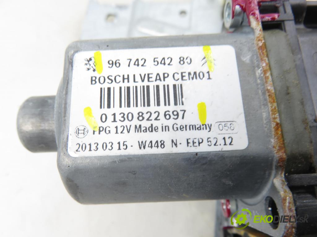 PEUGEOT 208 I (CA_, CC_) HB 2013 88,00 1.6 - 5FS (EP6C) 1598,00 mechanismus oken 9673153280 ; 9674254280 ; 0130822697