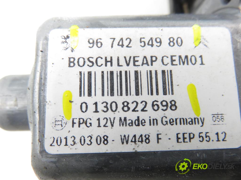 PEUGEOT 208 I (CA_, CC_) HB 2013 88,00 1.6 - 5FS (EP6C) 1598,00 Mechanizmus okien PTE 9673154180 ; 9674254980 ; 0130822698