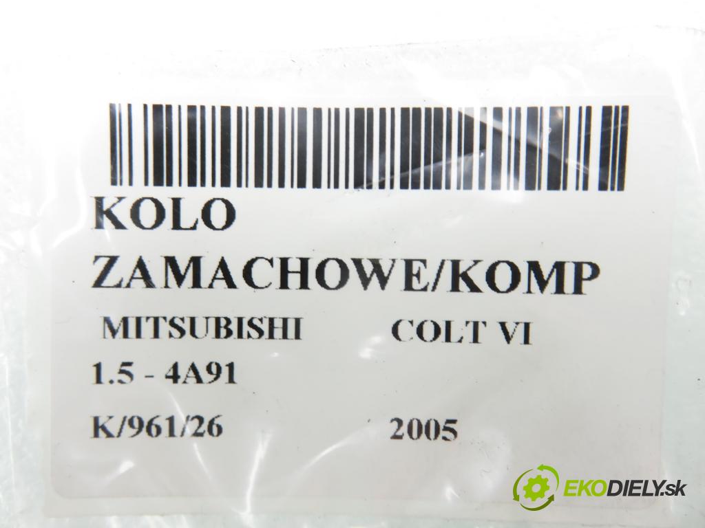 MITSUBISHI COLT VI (Z3_A, Z2_A) HB 2005 80,00 1.5 - 4A91 1499,00 řemenice zotrvačník: 3082000593 ; 1878003234